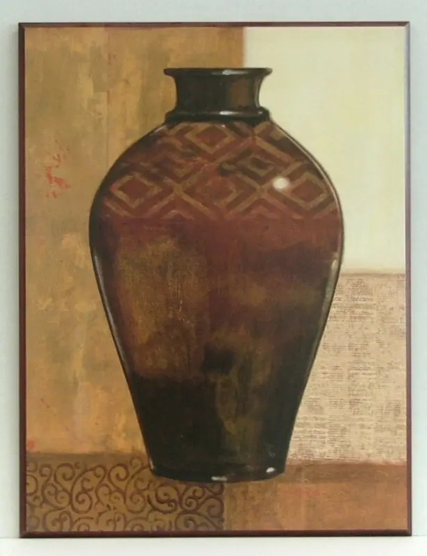 Obraz Waza w brązach 47x62 cm