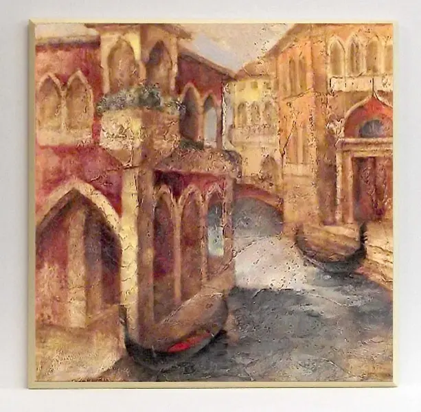 Obraz Wenecki pejzaż 47x47 cm