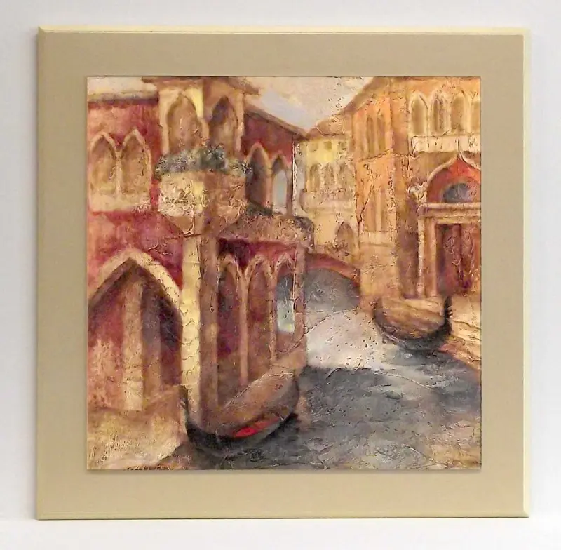 Obraz Wenecki pejzaż 57x57 cm