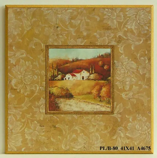 Obraz Wiejski kraj 41x41 cm
