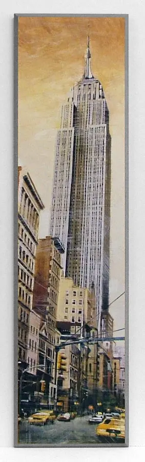 Obraz Wieżowce Nowego Yorku, The Empire State Building 21x81 cm