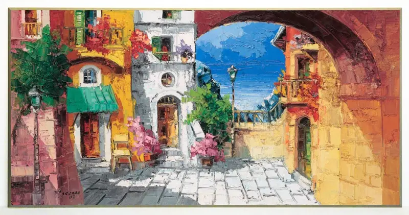 Obraz Włoska architektura 101x51 cm