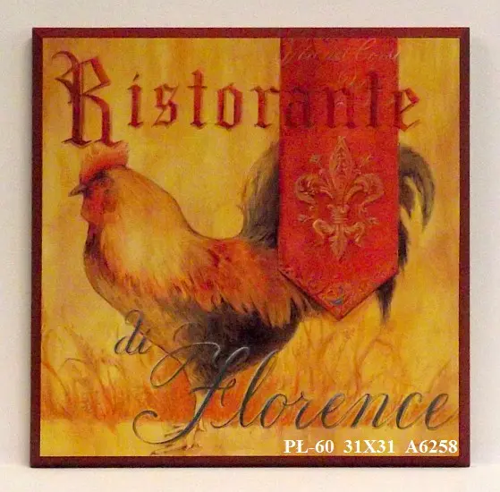 Obraz Włoska restauracja, Florencja 31x31 cm