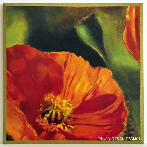 Obraz Zbliżenie na kwiat maku 31x31 cm