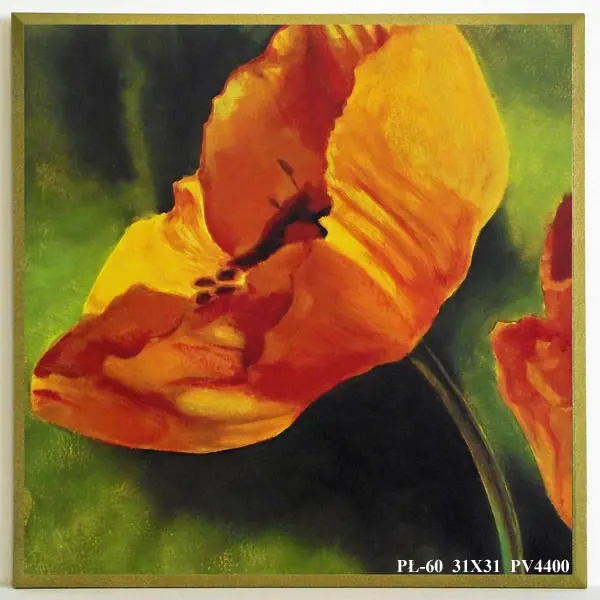 Obraz Zbliżenie na kwiat maku 31x31 cm