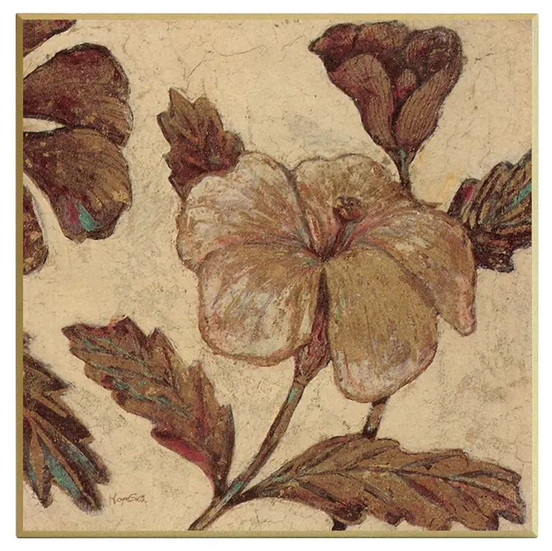 Obraz Złocony gobelin III na płycie 51x51 cm