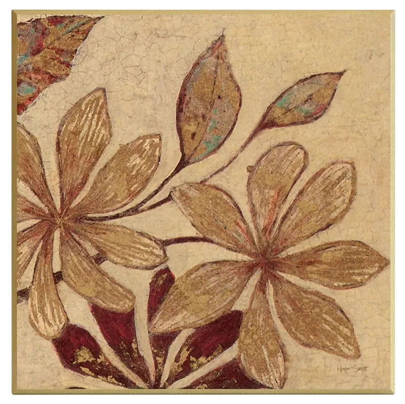 Obraz Złocony gobelin IV na płycie 51x51 cm