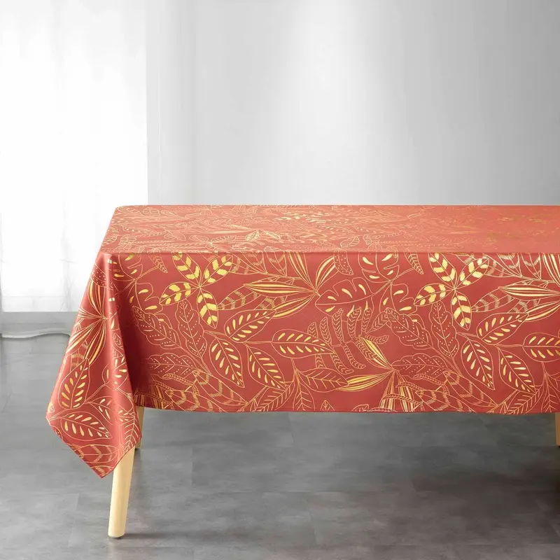 Obrus prostokątny z metalicznym nadrukiem BELFLOR, 150 x 300 cm
