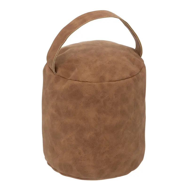 Odbojnik do drzwi brązowy BE VINTAGE, Ø 15 cm
