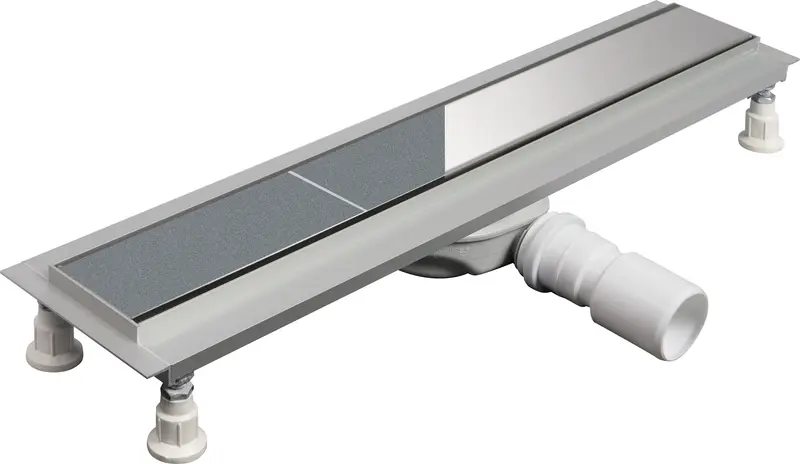 Odpływ liniowy podłogowy 60 cm - Odwracalny Neo Chrom