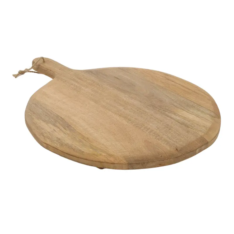 Okrągła deska do serwowania z drewna mango, Ø 47 cm