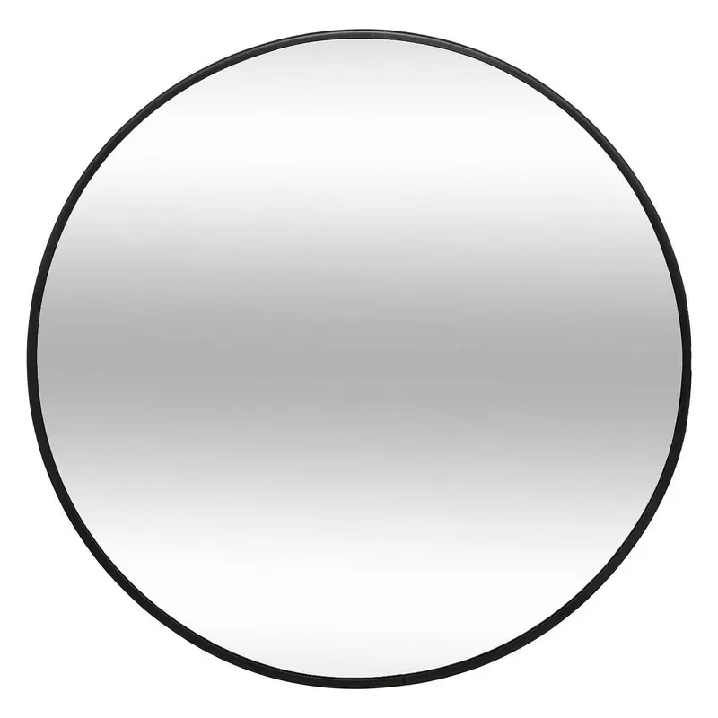 Okrągłe lustro w metalowej ramie, Ø 38 cm