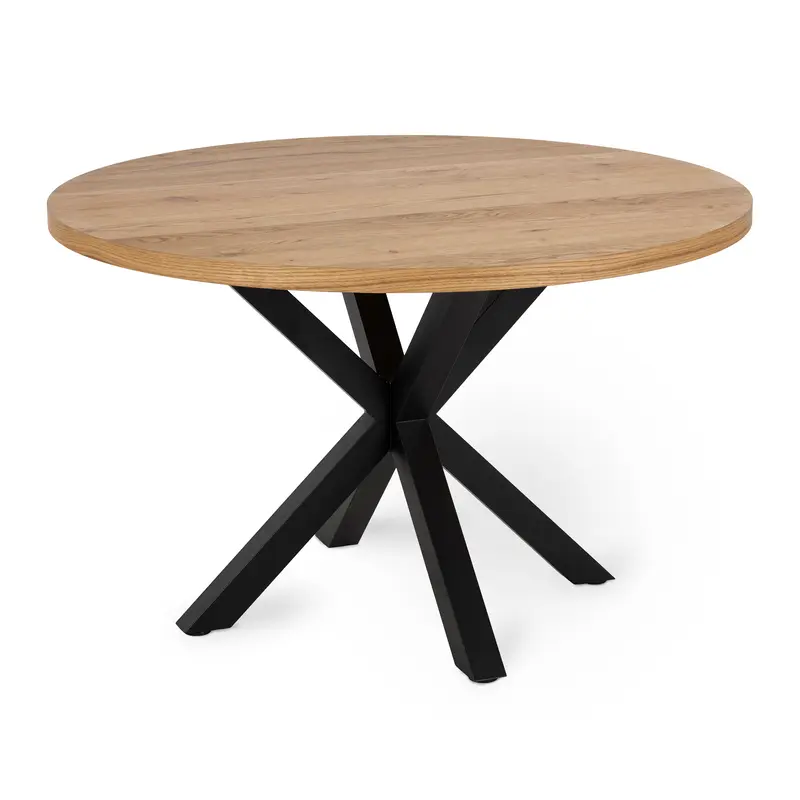 Okrągły stół 120x77 w stylu industrialnym | Stela Classic
