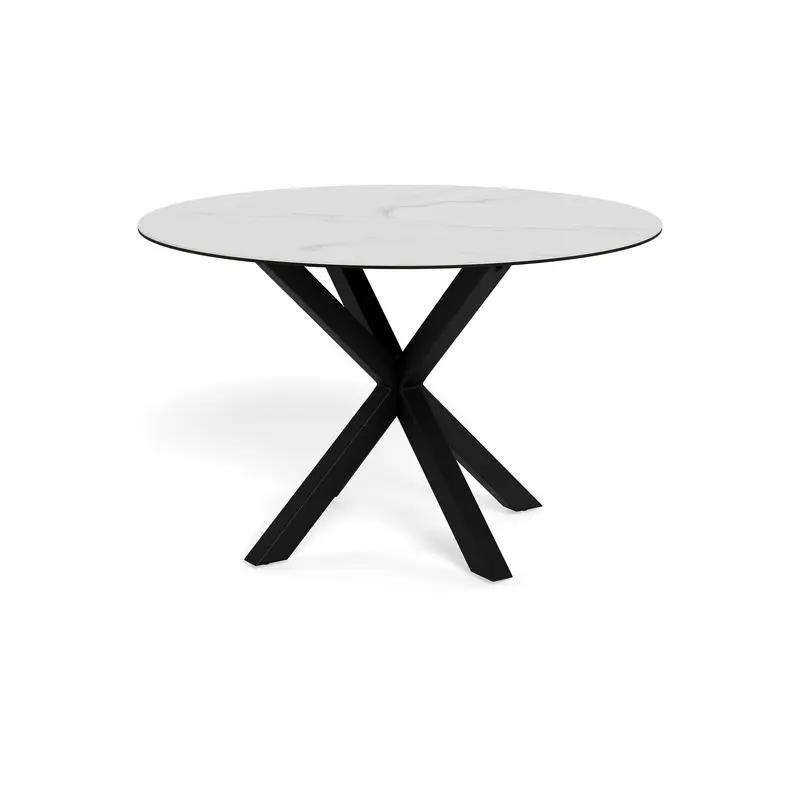 Okrągły stół do jadalni 119x76 w stylu nowoczesnym | Stela