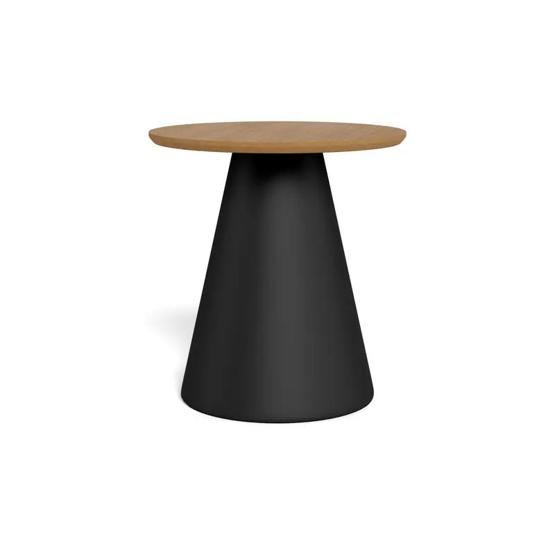 Okrągły stolik kawowy o średnicy 45 cm w stylu soft loft | Talin