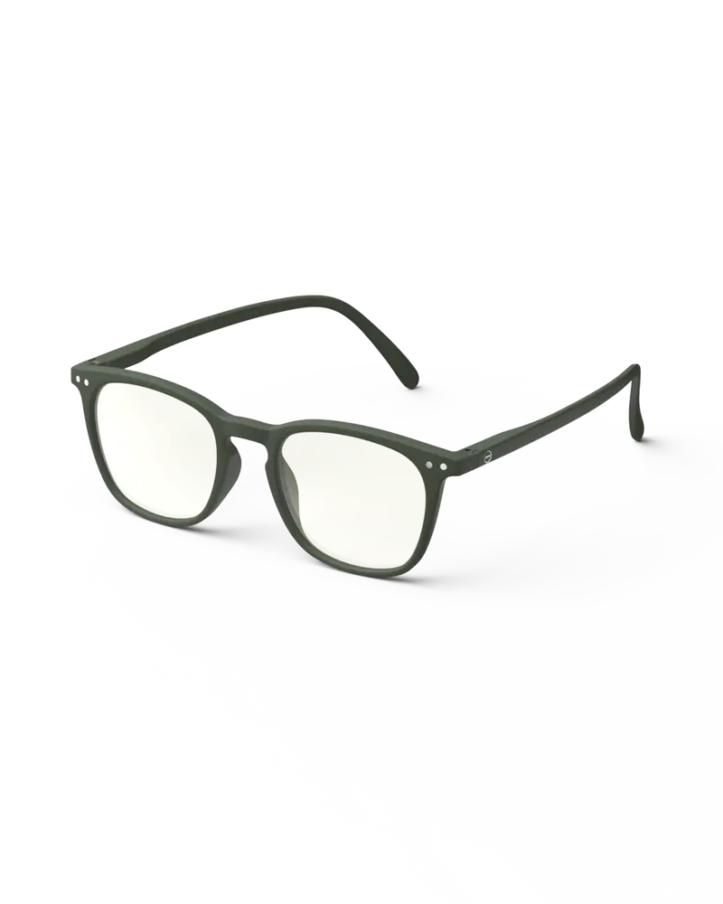 Okulary blokujące światło niebieskie READING SCREEN E Kaki Green