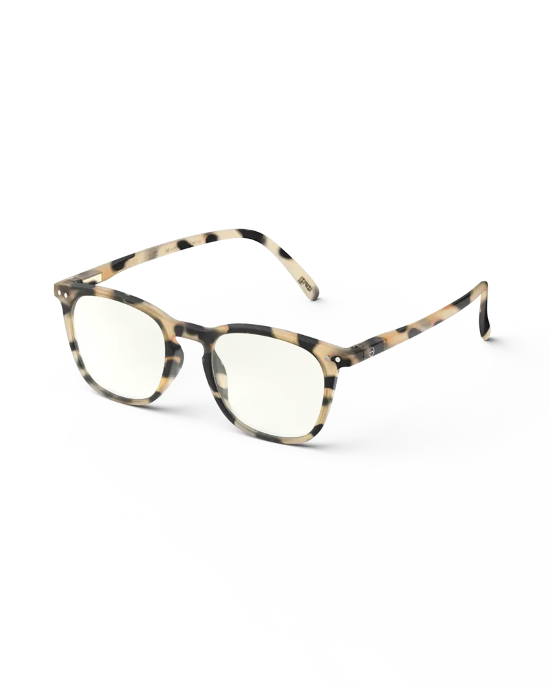 Okulary blokujące światło niebieskie READING SCREEN E Light Tortoise
