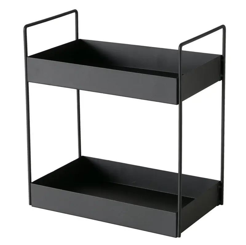 Organizer dekoracyjny FABEL, czarny, wys. 30 cm