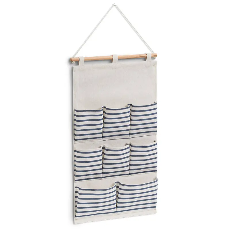 Organizer na ścianę z kieszeniami STRIPES, 35 x 60 cm