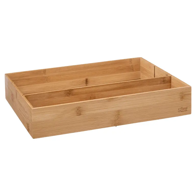 Organizer na sztućce BAMBOO, 3 przegrody