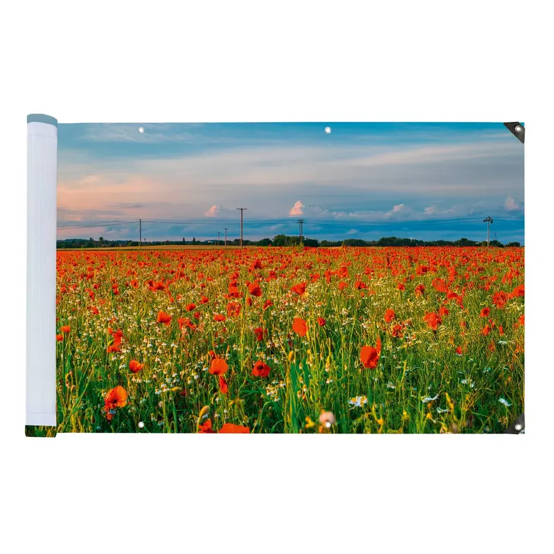 Osłona balkonowa odporna na UV, 500 x 85 cm