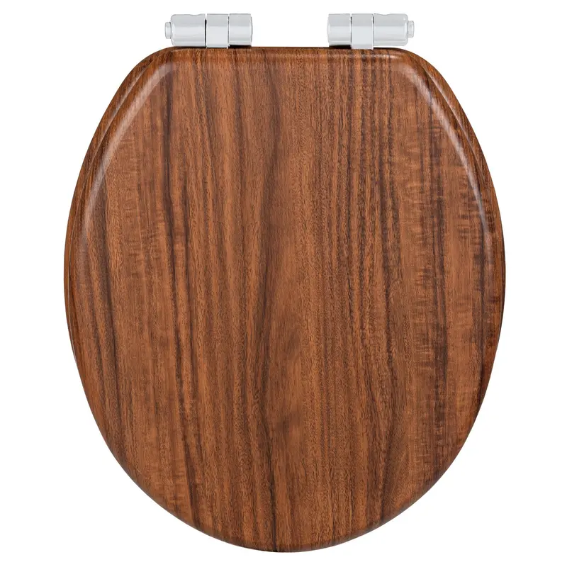 OUTLET Deska sedesowa CHESTNUT, MDF, Fix-Clip, WENKO