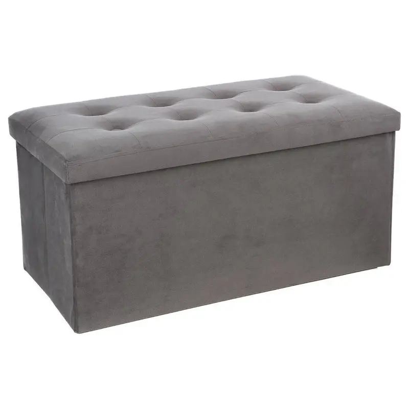 OUTLET Duża pufa ze schowkiem, 76 x 38 x 38 cm