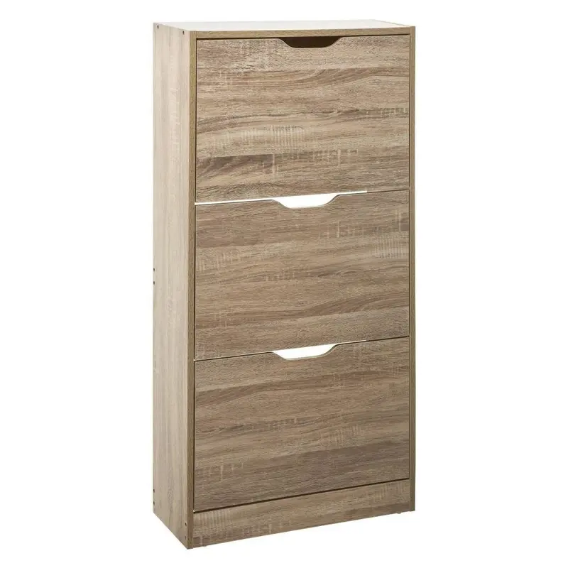 OUTLET Komoda na buty drewniana, 60x24x118 cm