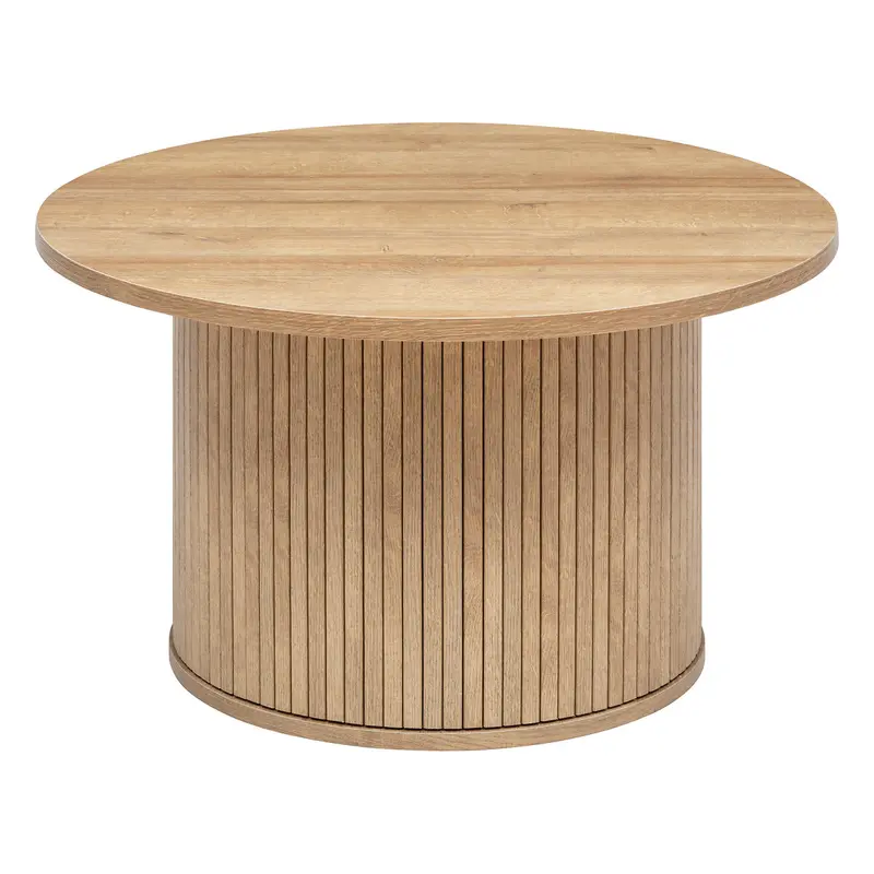OUTLET Okrągły stolik kawowy szpula COLVA, Ø 70 cm