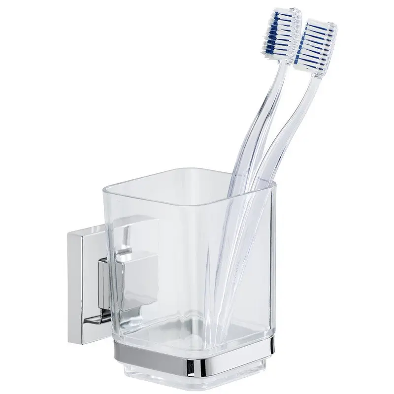 OUTLET Pojemnik na szczoteczki do zębów QUADRO,Vacuum-Loc, WENKO