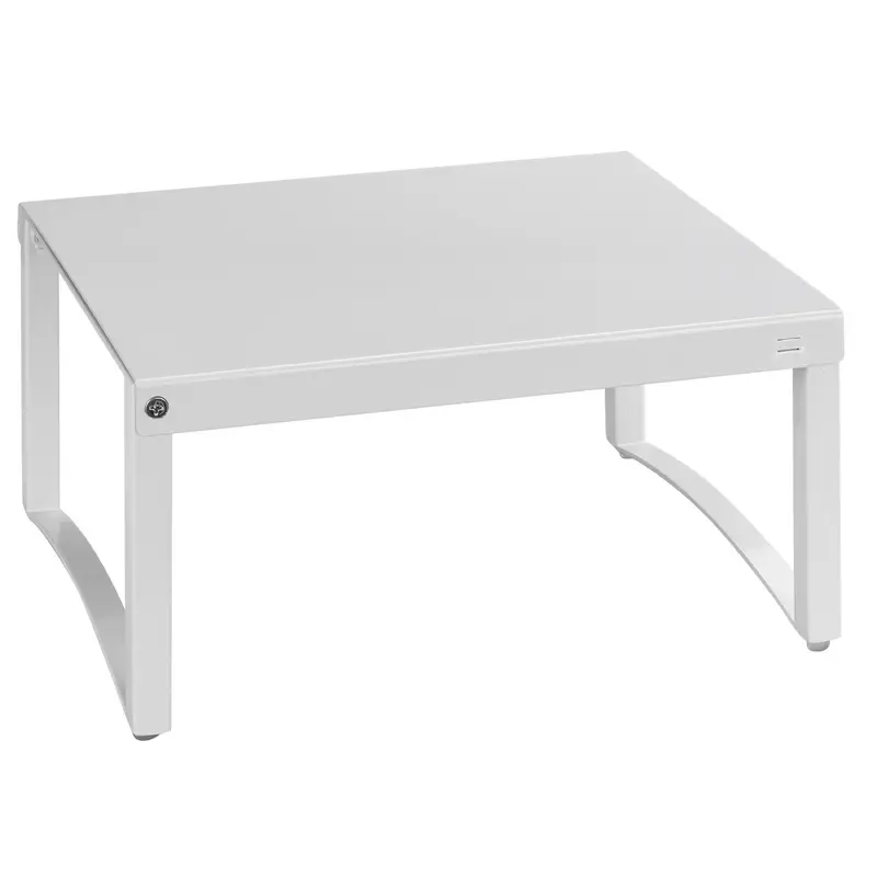 OUTLET Półka do szafki kuchennej na nóżkach, metalowy wkład ułatwiający przechowywanie - regulowana szerokość, 30-54 x 25 x 15 cm