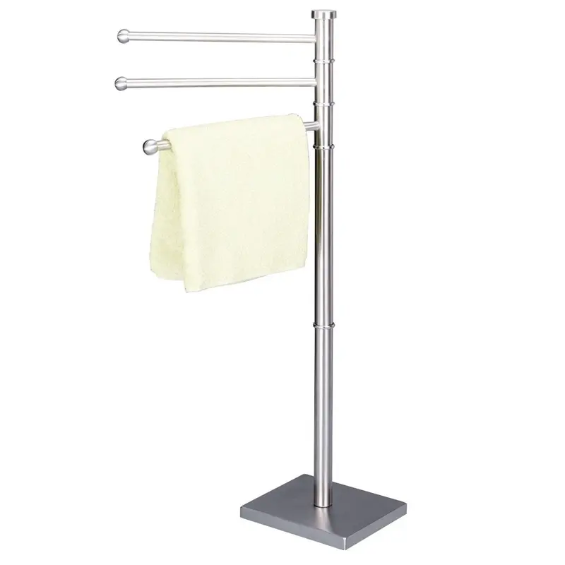 OUTLET Stojak na ręczniki MATT - 3 ramienny, metalowy, ZELLER
