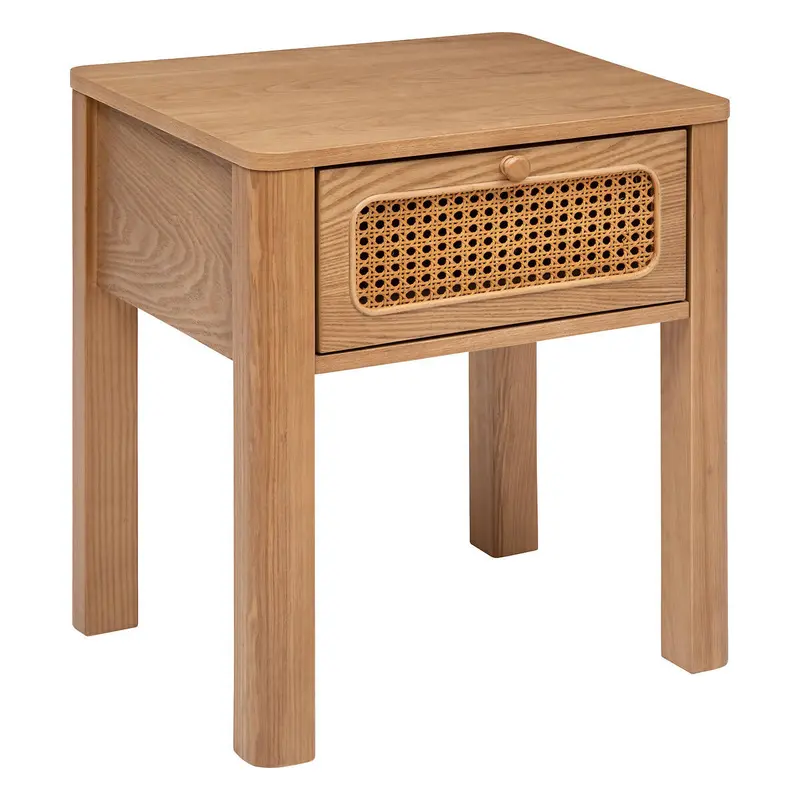 OUTLET Stolik nocny TIRIA, plecionka wiedeńska, 45 x 38,5 x 52,5 cm