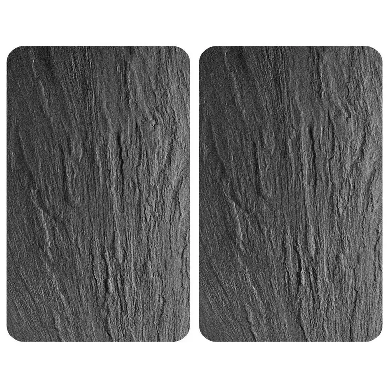 OUTLET Szklane płyty ochronne SLATE XL na kuchenkę – 2 sztuki, WENKO