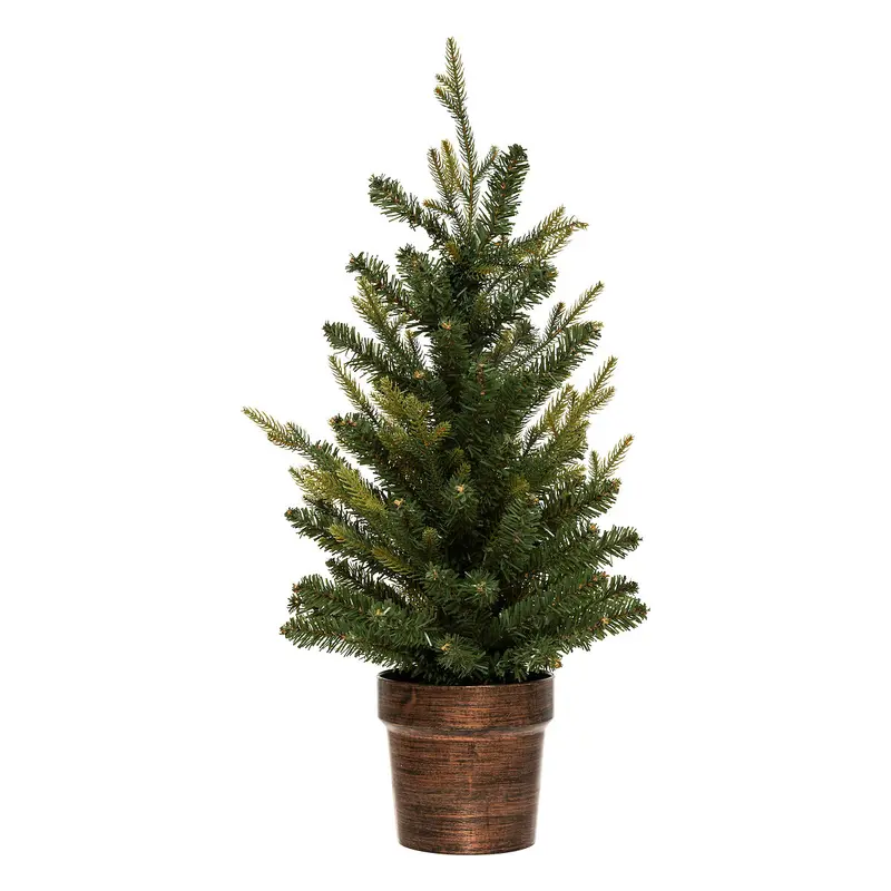 OUTLET Sztuczna choinka w doniczce, 70 cm