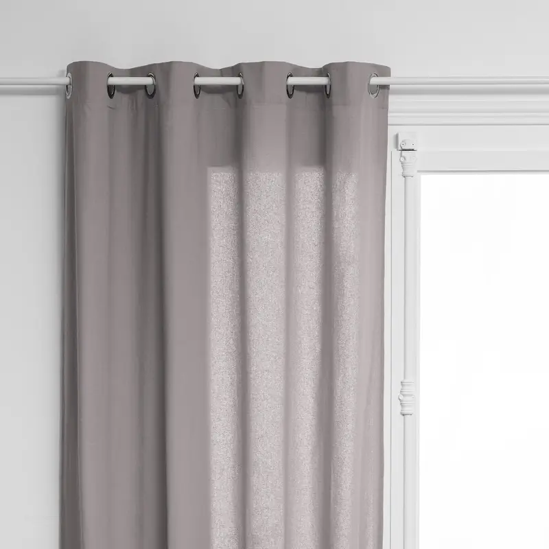OUTLET Zasłona bawełniana na przelotkach ANJALI, 135 x 240 cm