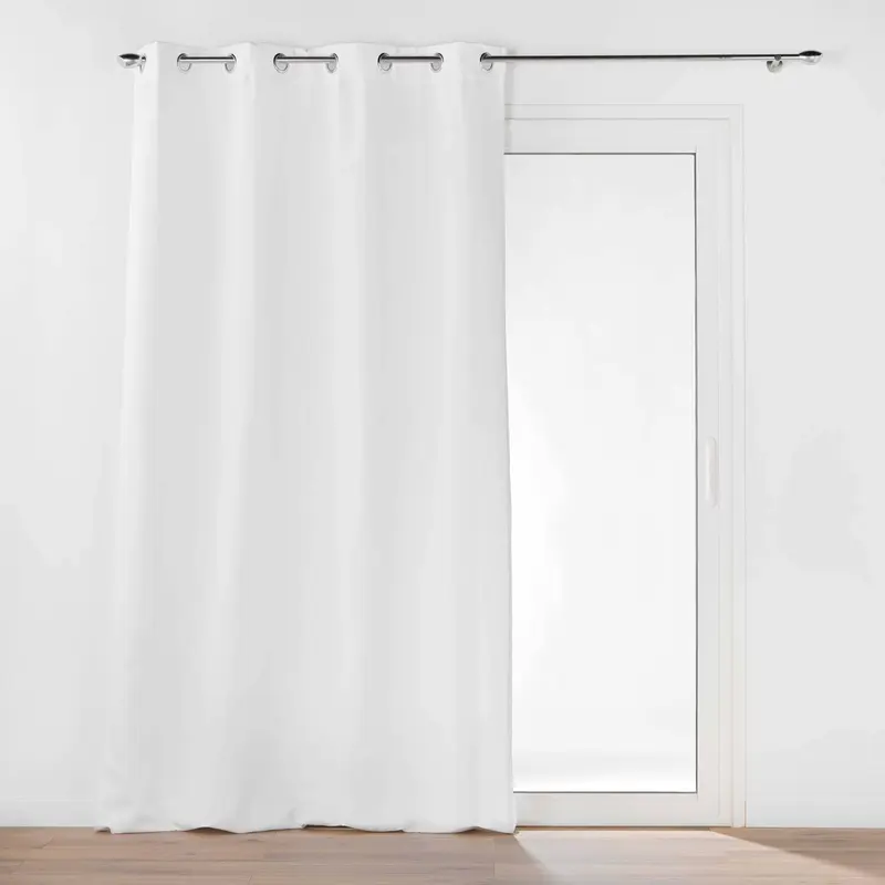 OUTLET Zasłona termiczna na przelotkach, warstwa podwójnego polaru z mikrofibry, 135 x 260 cm
