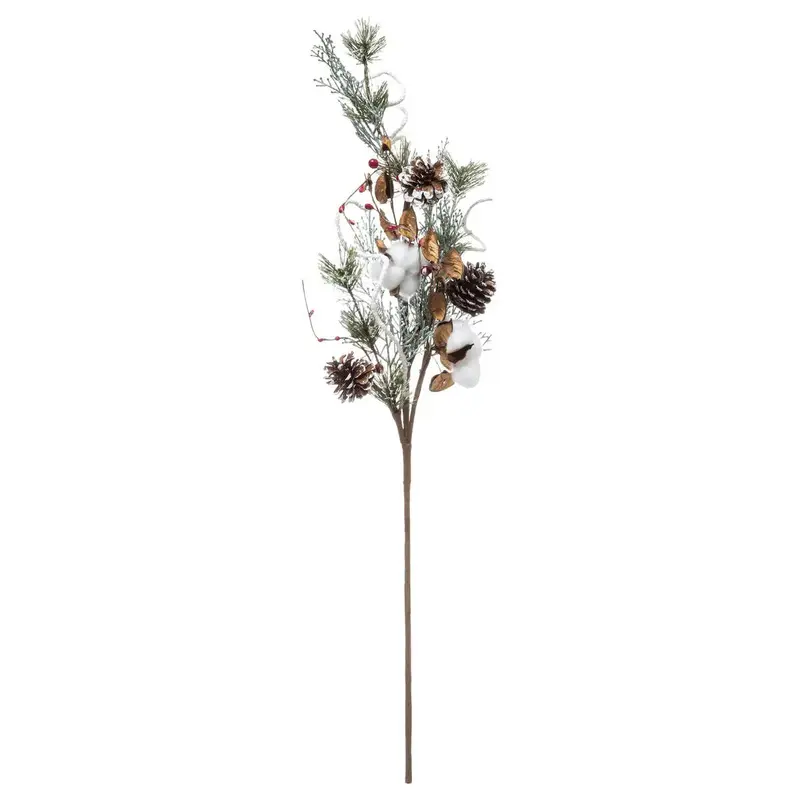 Ozdobna gałązka do stroika, 78 cm