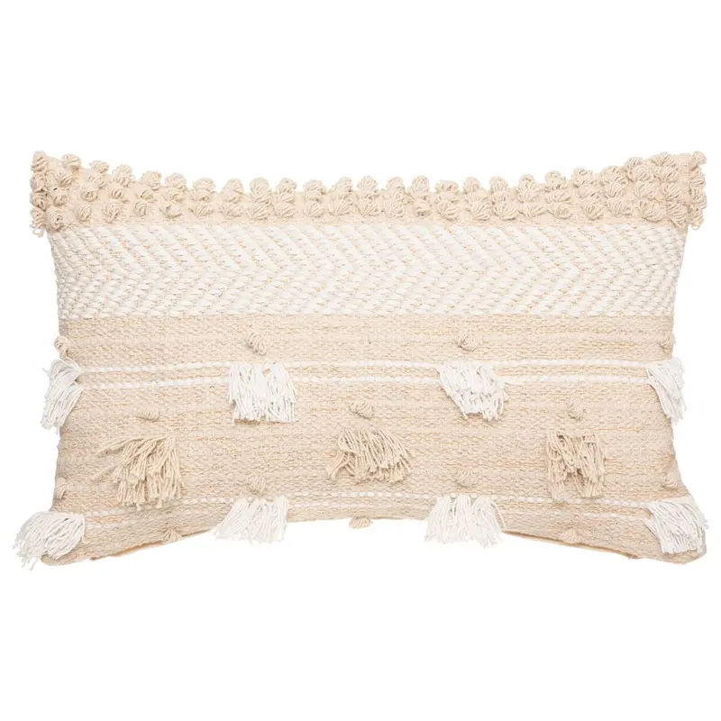Ozdobna poduszka Cot Sand, bawełniana, boho, 30 x 50 cm