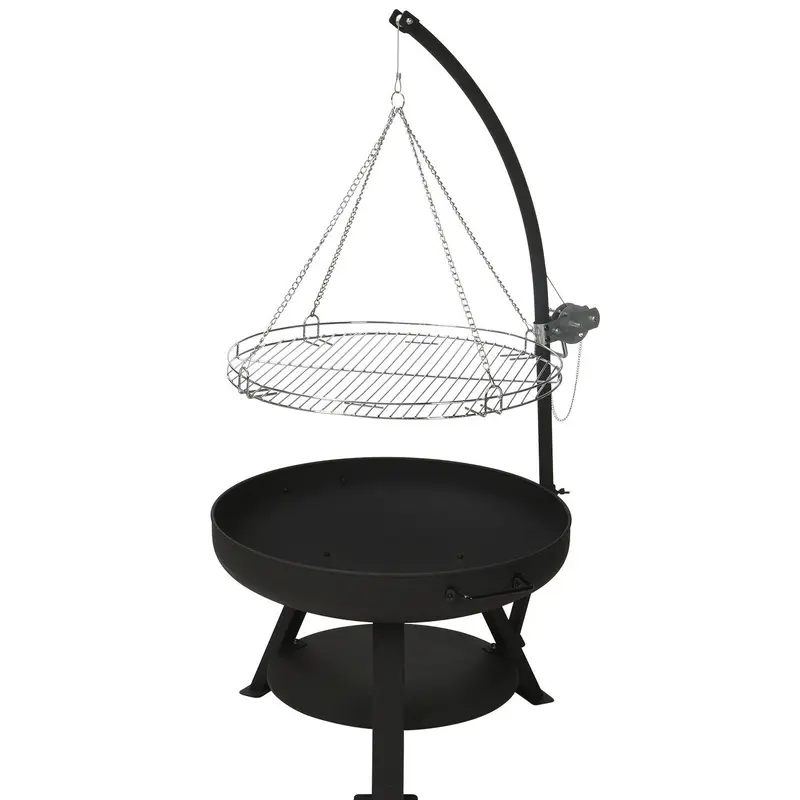 Palenisko ogrodowe z kratką, Ø 60 cm