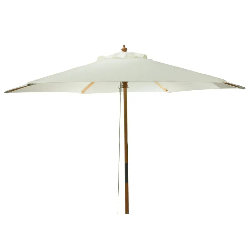 Parasol ogrodowy drewniany, Ø 250 cm