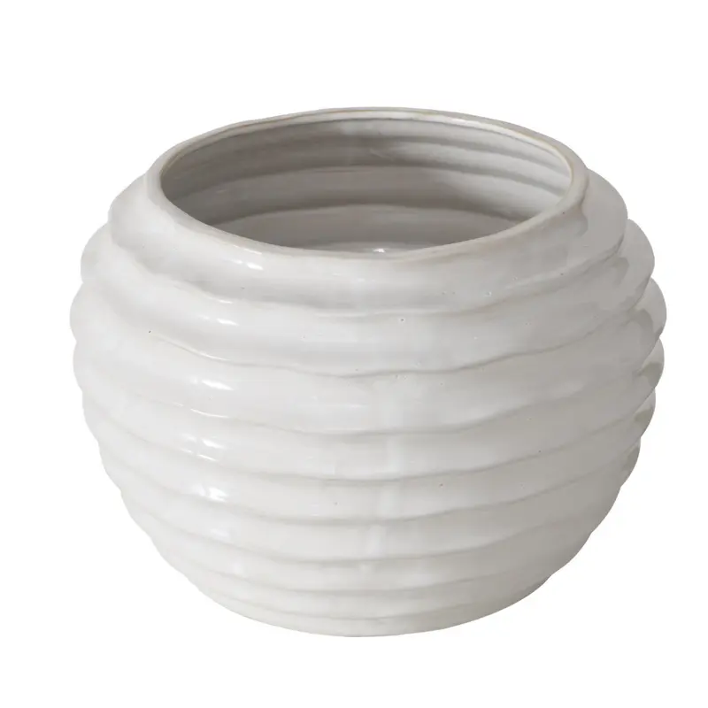 Pękaty wazon ceramiczny NANNY, Ø 17 cm