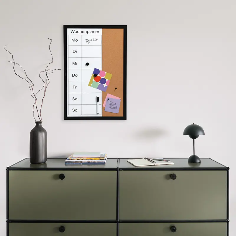 Planner tygodniowy, tablica korkowa 40 x 60 cm, ZELLER