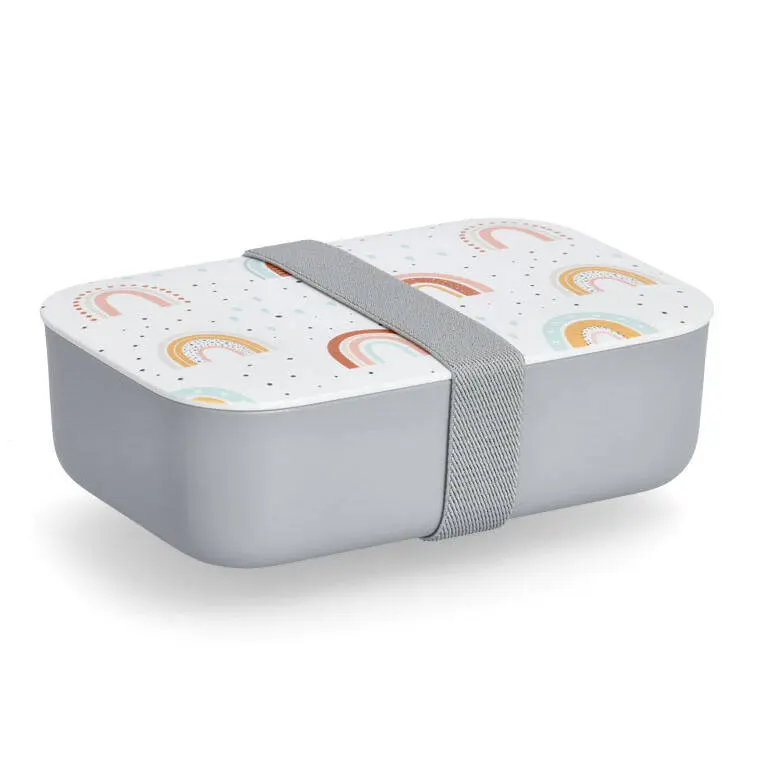 Plastikowy lunchbox, 19 x 12,5 x 6,5 cm