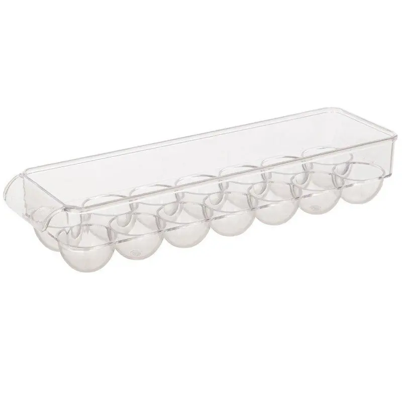 Plastikowy pojemnik do lodówki na jajka 14 szt, 37 x 11 x 8 cm