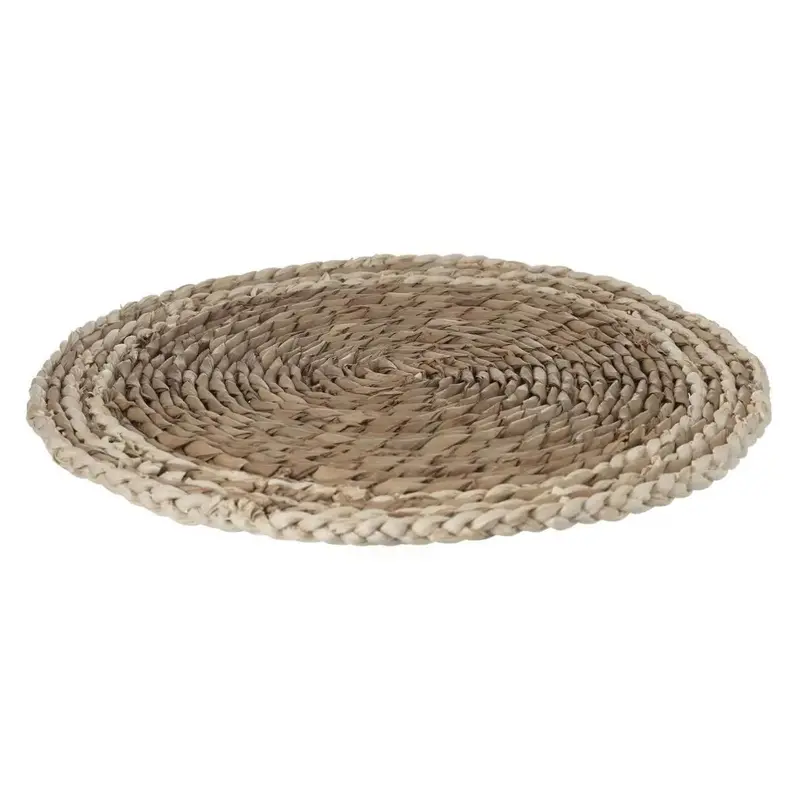 Podkładka na stół, pleciona z trzciny, Ø 38 cm