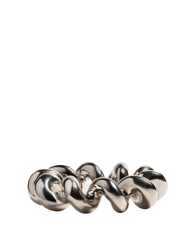 Podstawka pod garnek Twist srebrna