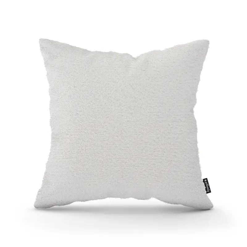 Poduszka dekoracyjna 45×45 cm w stylu scandi i japandi, tkanina Coral | Baranek