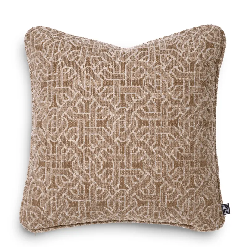 Poduszka Frieze M jacquard beige