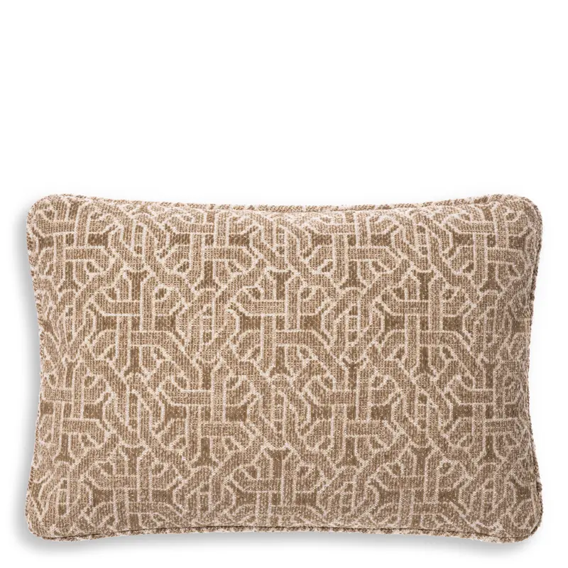 Poduszka Frieze Rectangular jacquard beige
